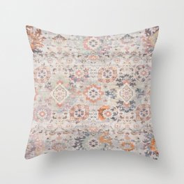 Bohemian Traditional Vintage Old Moroccan Fabric Style Throw Pillow