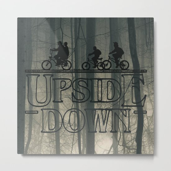 Upside down world Metal Print