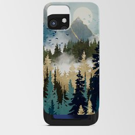 Misty Pines iPhone Card Case
