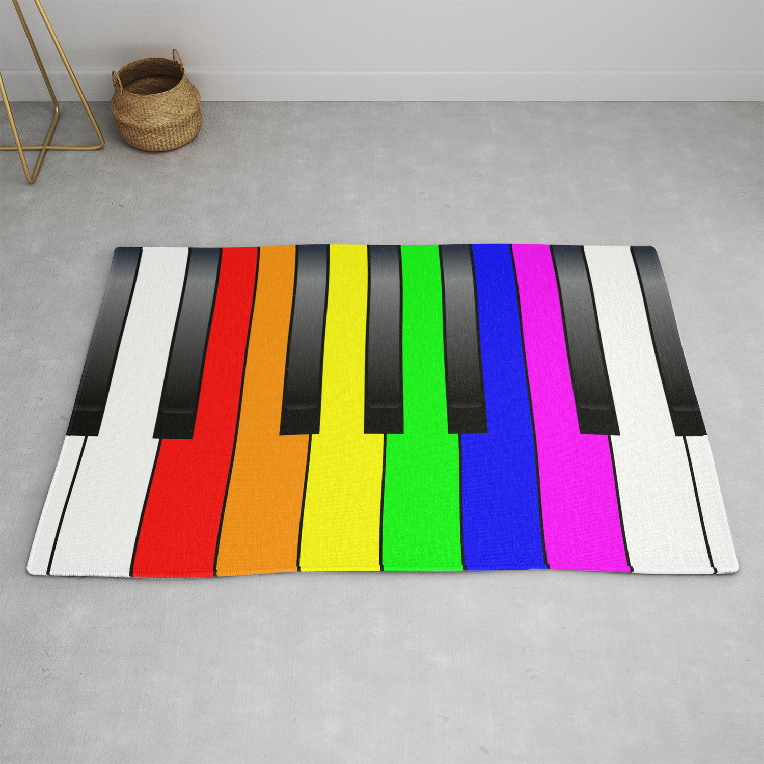 Trans Piano Keys Rug By Homestead Society6 Trans Piano Keys Rug By Homestead