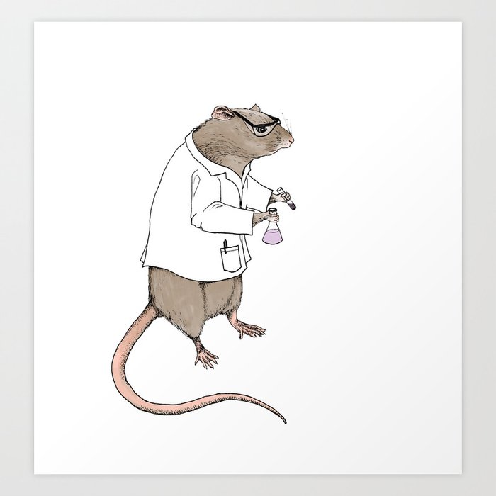 Lab Rat | Color Art Print