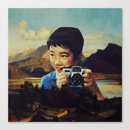 Ilustrado 90 Canvas Print