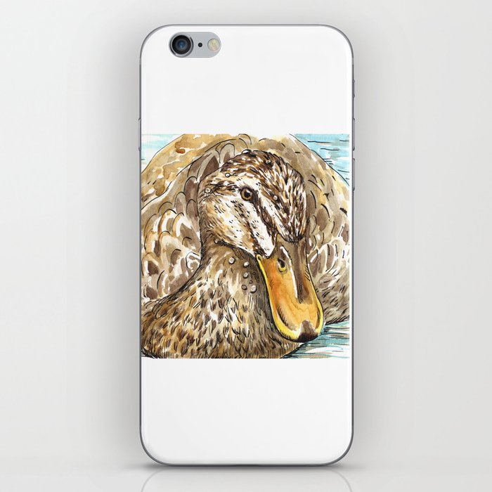 Duck bird iPhone Skin