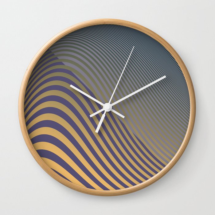 Crepuscular Wall Clock