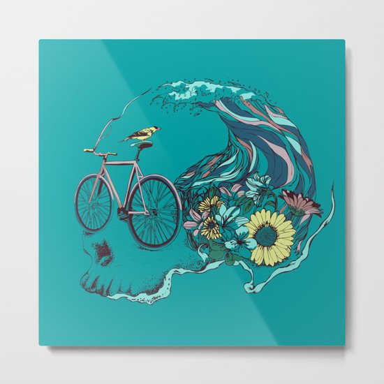 RIDE Metal Print