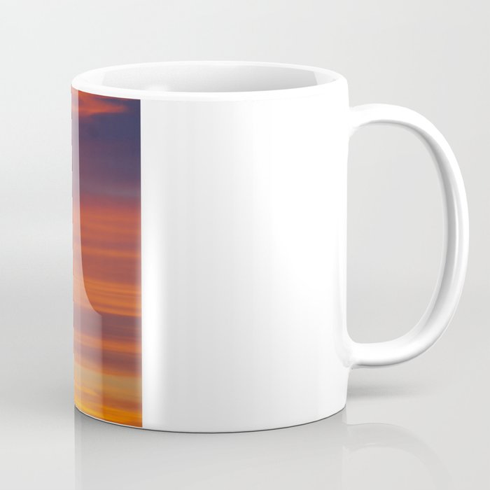 The Red Sunset Coffee Mug