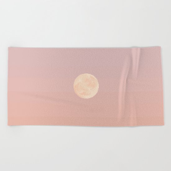 Moonrise Beach Towel
