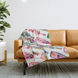 Champagne Collection Throw Blanket