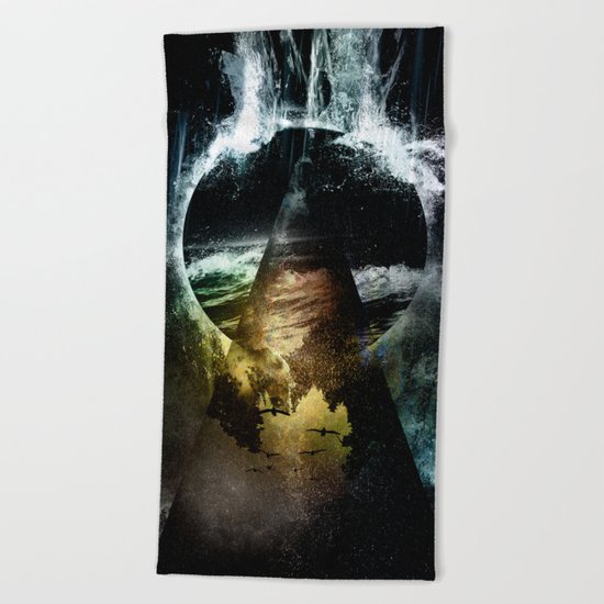 Thunder child Beach Towel