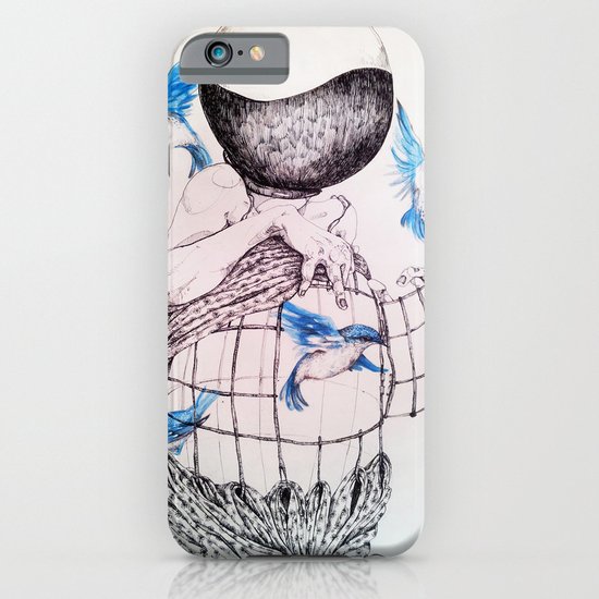 Human flight iPhone & iPod Case