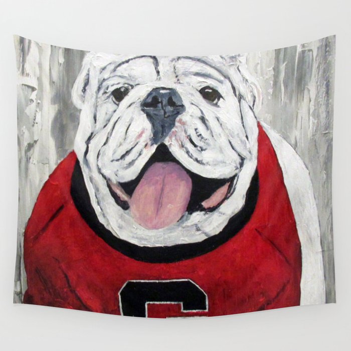 Bulldog tapestry new arrivals