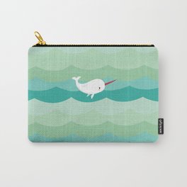 Wendell the Narwhal Carry-All Pouch