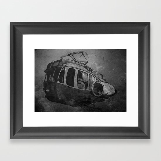 3T Framed Art Print