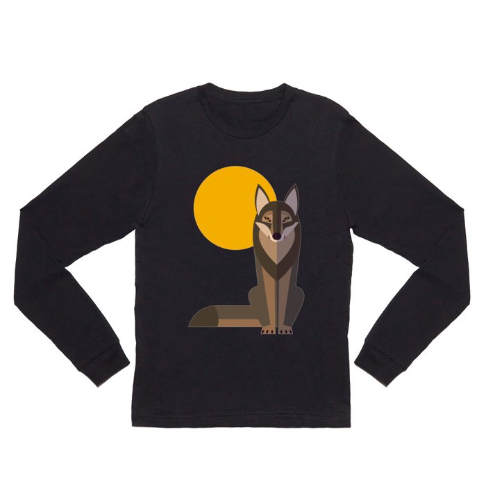 Wolf Long Sleeve T Shirt