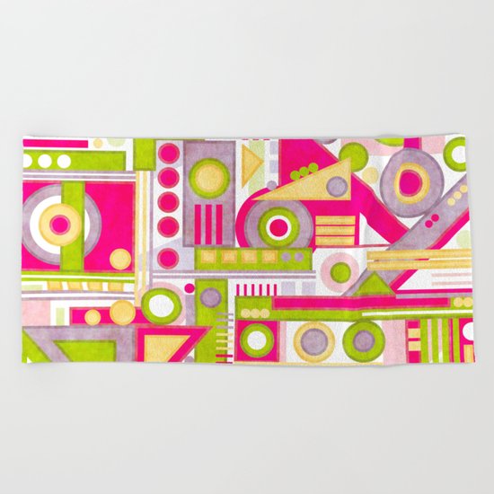 Drop Beach Towel