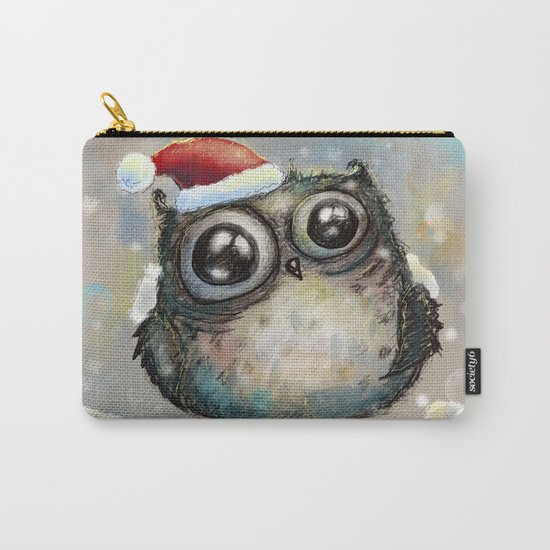 christmas owl Carry-All Pouch