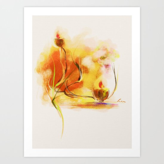 candle night Art Print