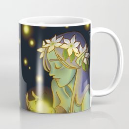 Dryad and Fireflies Coffee Mug