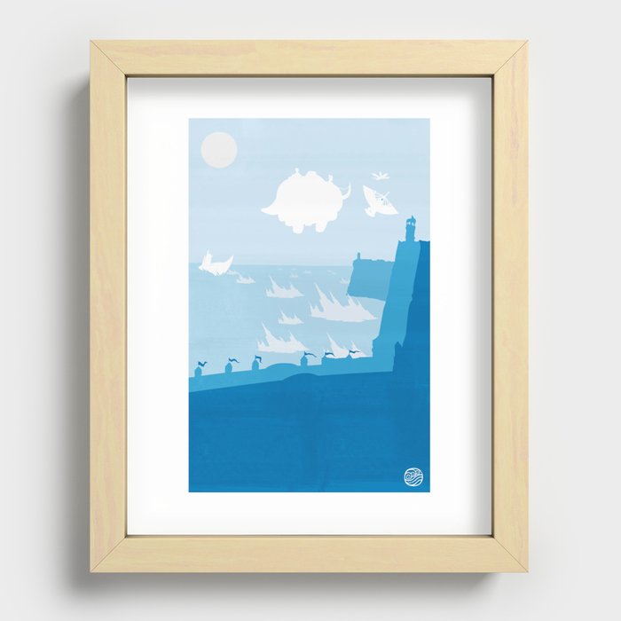 Avatar - Water Book Recessed Framed Print