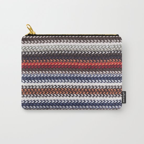 Texture laine Carry-All Pouch
