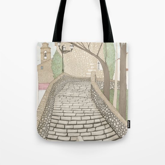 "LA PUENTE" de Alcañizo Tote Bag