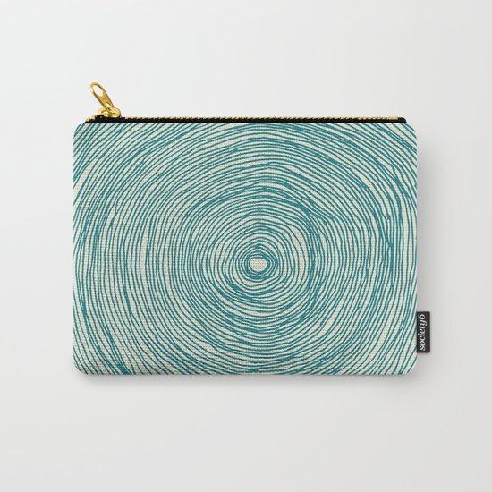 BLACK HOLE GREEN Carry-All Pouch