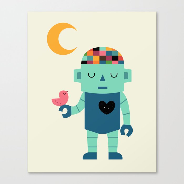 Robot Dreams Canvas Print