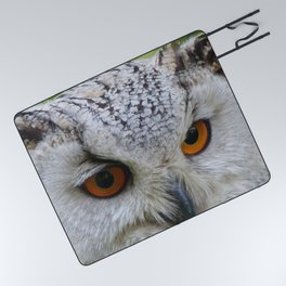 Owl | Chouette Picnic Blanket