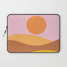 Minimalistic Arabian Desert Landscape Laptop Sleeve