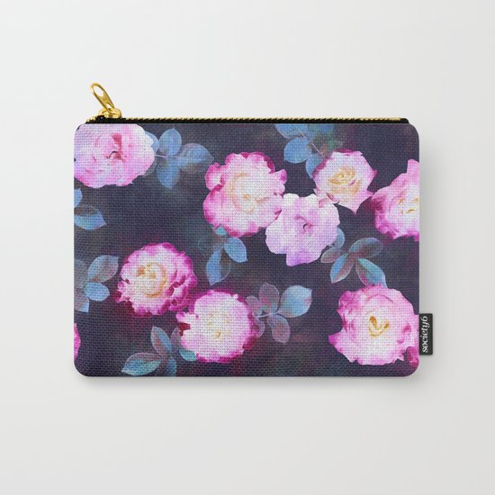 Twilight Roses Carry-All Pouch