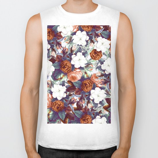 Floral Wonder #society6 #decor #buyart #holidays Biker Tank