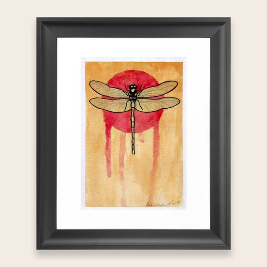Dragonfly Framed Art Print