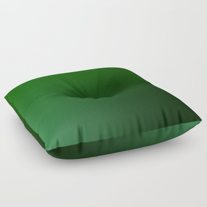 44 Green Gradient Background 220713 Minimalist Art Valourine Digital Design Floor Pillow