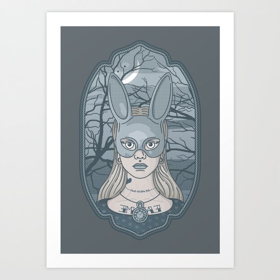 The Wrong Alice Art Print