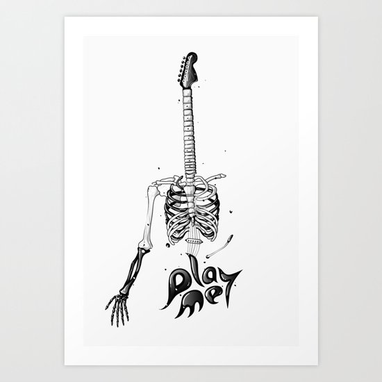 Play Me Art Print
