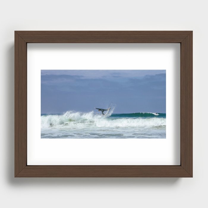 Mid Air Recessed Framed Print