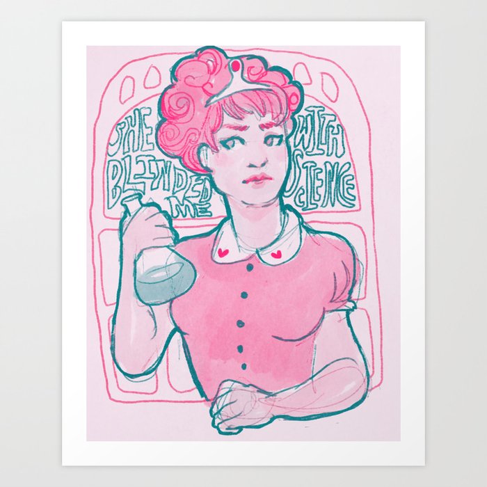 Princess Bubblegum Art Print