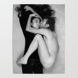John,Lennon & Yoko Ono Poster