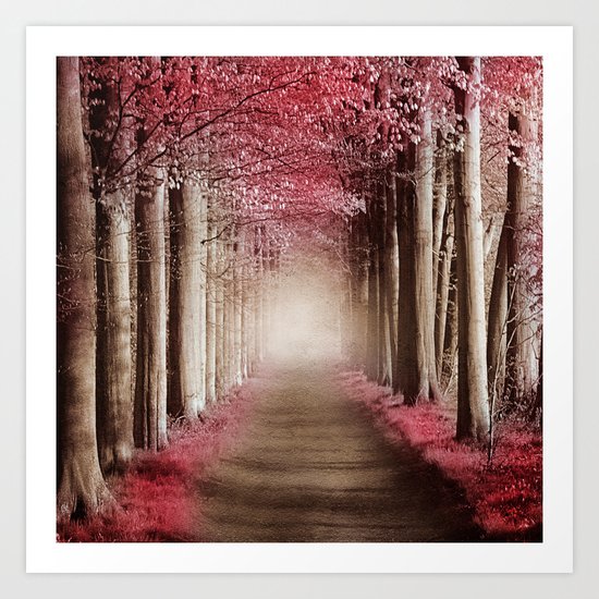 Perfect morning. Art Print