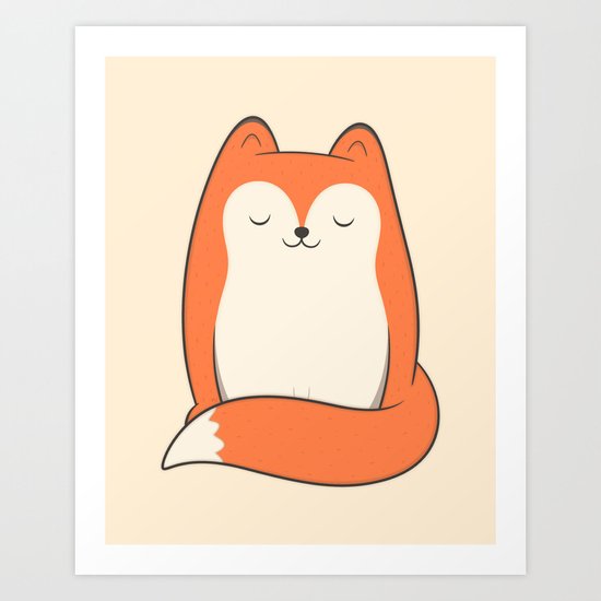 fox Art Print