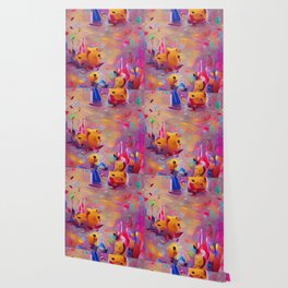 Pikachu's Party Wallpaper