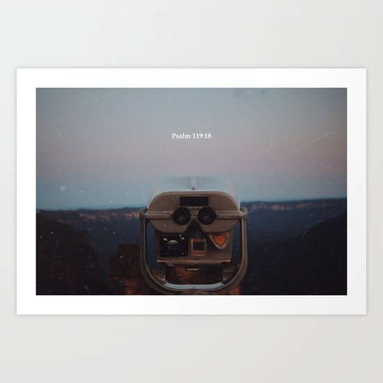 Psalms Art Print