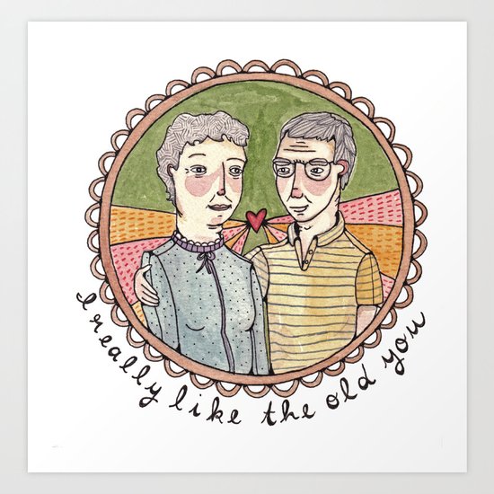 The Old You Art Print