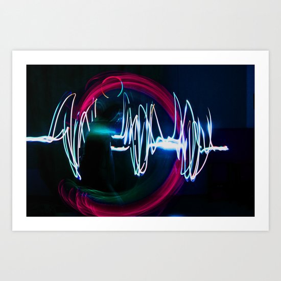 Sound Waves Art Print