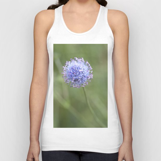 Blue LOVE - Flower Flowers Floral Spring on #Society6 Unisex Tank Top