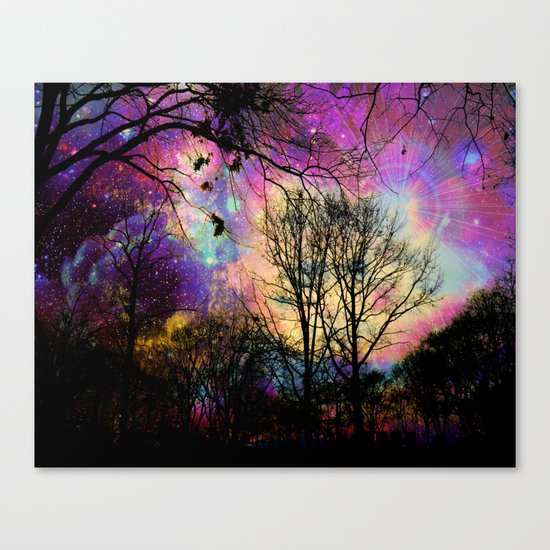 Magical sky Canvas Print