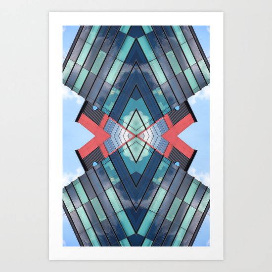 DQU 0812 (Symmetry Series III) Art Print