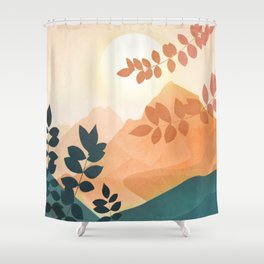 Morning in The Mountains Shower Curtain
