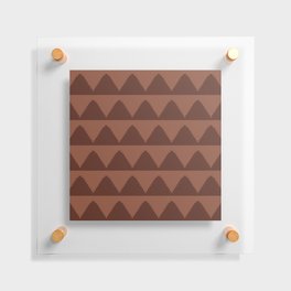 Geometric Pyramid Pattern XXXVIII Floating Acrylic Print