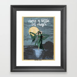 Harvest Moon Framed Art Print